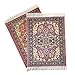 Inusitus Set of 2 Dollhouse Area Rugs Miniature Carpet Accessories for Doll Houses 10 x 7 Inch Rectangular Floor Dcor Oriental Style - Image 2