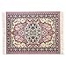 Inusitus Set of 2 Dollhouse Area Rugs Miniature Carpet Accessories for Doll Houses 10 x 7 Inch Rectangular Floor Dcor Oriental Style - Image 4