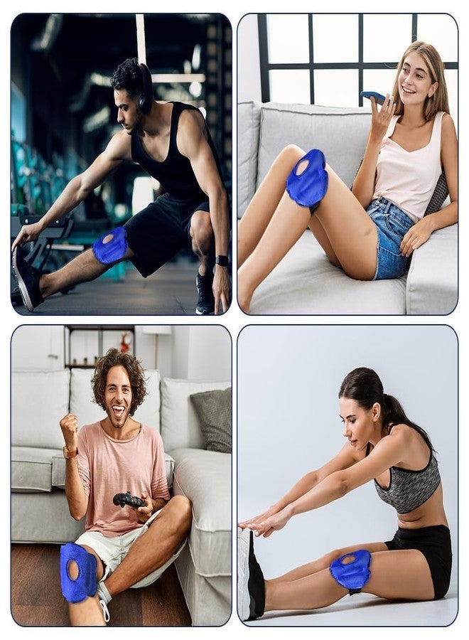 Dareesa Knee Pain Relief Ice Pack Wrap with Strap - Cold Gel Pad for Knee and Foot Cooling, Pain Relief Pad - Image 3