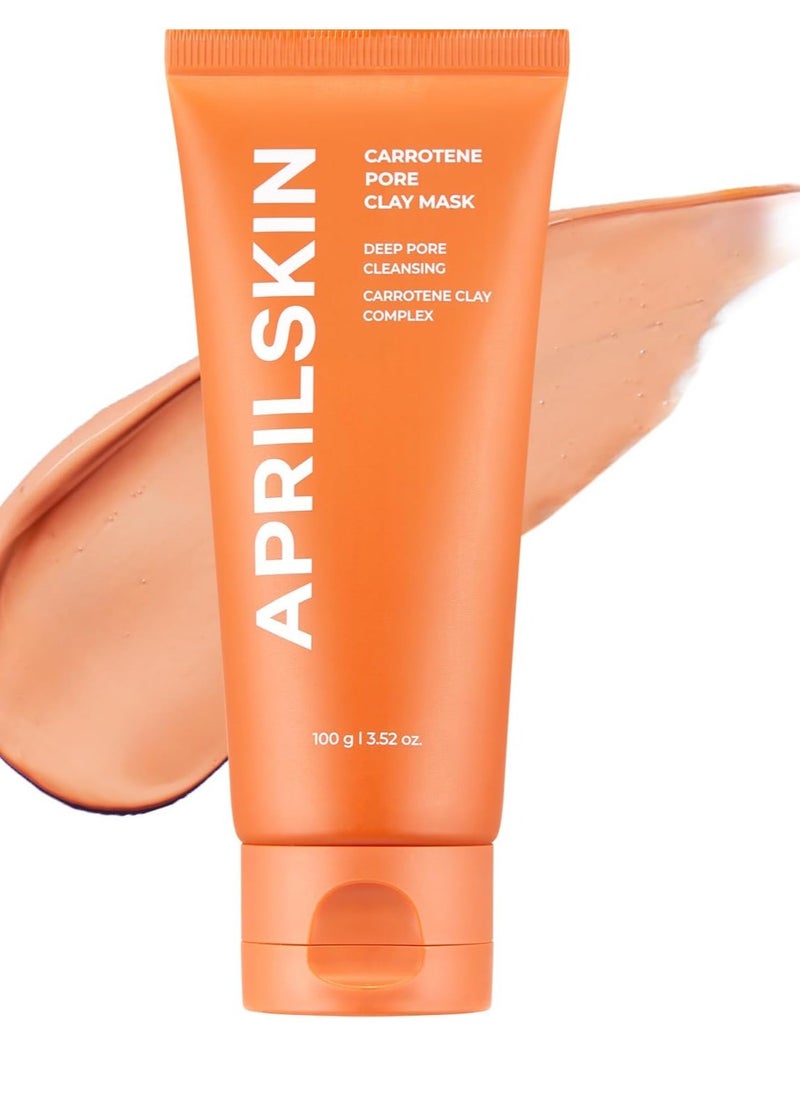 APRIL SKIN Carrotene Pore Clay Mask |100g  - Image 1