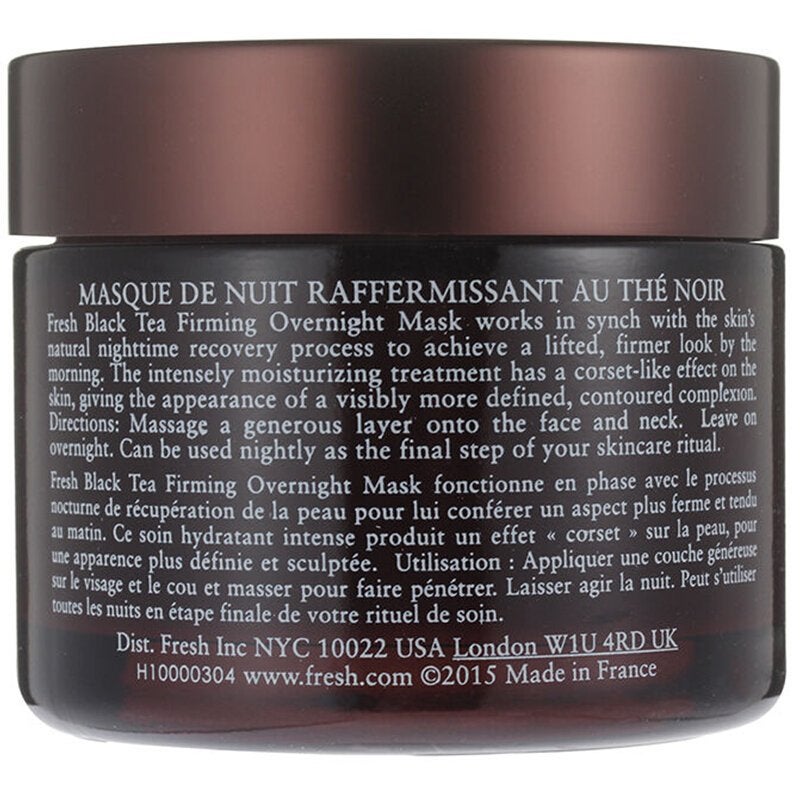 Fresh black tea firming overnight mask, 3.3oz, 3.3 Ounce - Image 2