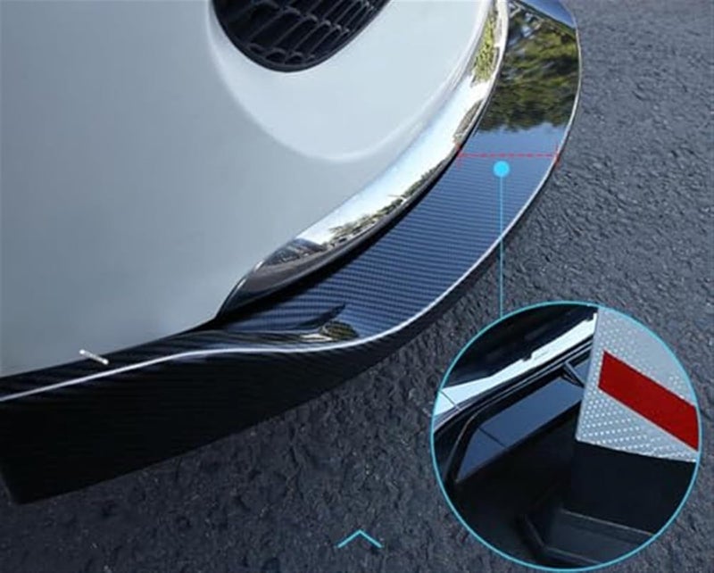 QASULER Front Lip Bumper Splitter Diffuser Spoiler - Image 2