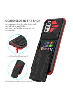 AUTO FOCUS Protective Cover for Lenovo K15 Plus Wallet Case with Credit Card Holder Stand Kickstand Slim Rugged Shockproof Heavy Duty Defender Armor  - Image 2
