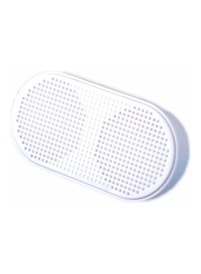 NIBEMINENT Wired Stereo PC Mini Speaker White  - Image 1