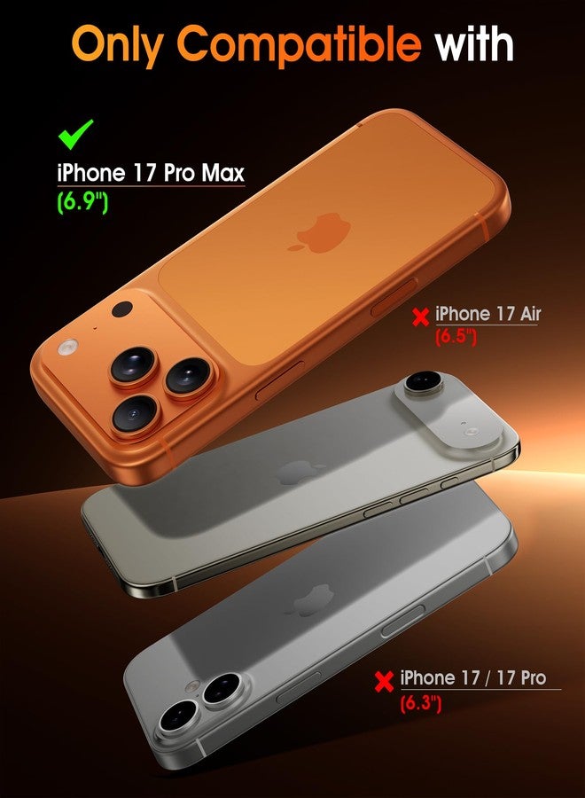 GolbinBox for iPhone 17 Pro Max Screen Protector [Anti-Reflection] [3D Full Coverage] 12FT Drop Protection, 9H+ Hardness, Anti-Fingerprint, HD Clear Tempered Glass for iPhone 17ProMax 6.9", 2 Pack - Image 2