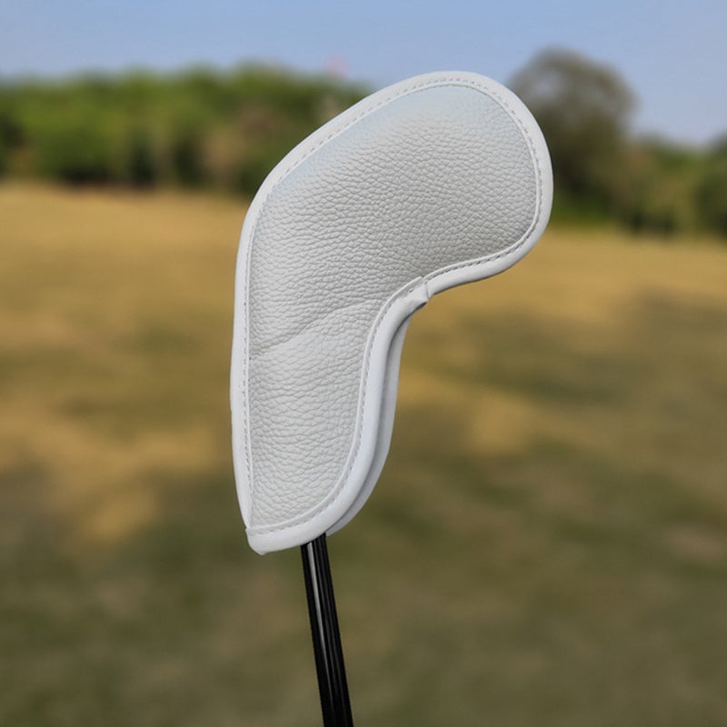9Pcs Digital Golfs Rod Cover Golfs Supplies Golfs Putter Cover PU Cover - Image 3
