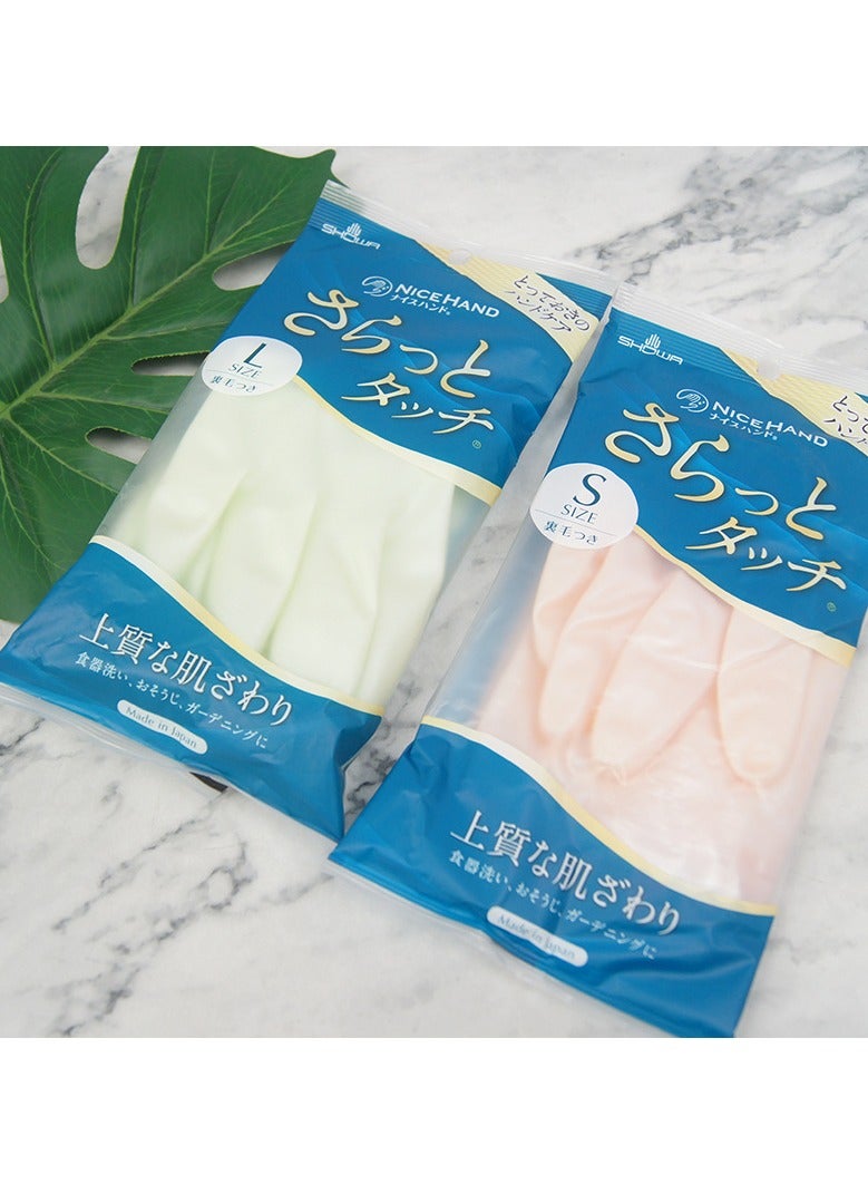 dishwashing gloves imported from Japan | waterproof and non-slip | durable and wear-resistant | acid and alkali resistant | protect the skin of hands - Image 3