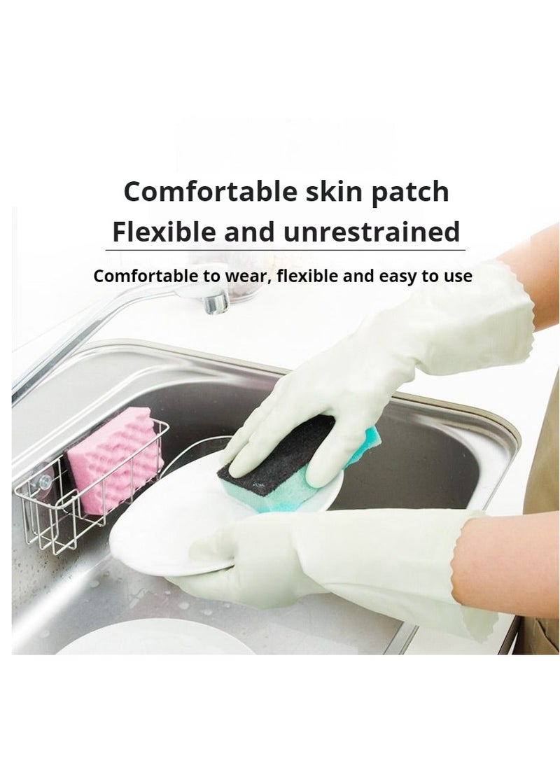 dishwashing gloves imported from Japan | waterproof and non-slip | durable and wear-resistant | acid and alkali resistant | protect the skin of hands - Image 4
