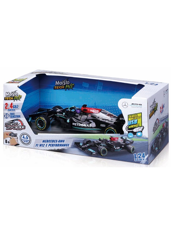 Maisto 1:24 Scale Radio-Controlled Mercedes-Amg F1 W12 E-Performance! This Is A Cool Model, Especially For Formula 1 Fans.  - Image 2