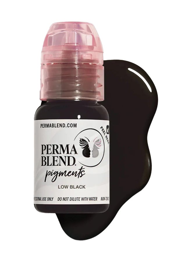 Perma Blend صبغة الهالة - أسود منخفض 15 مل - Image 1