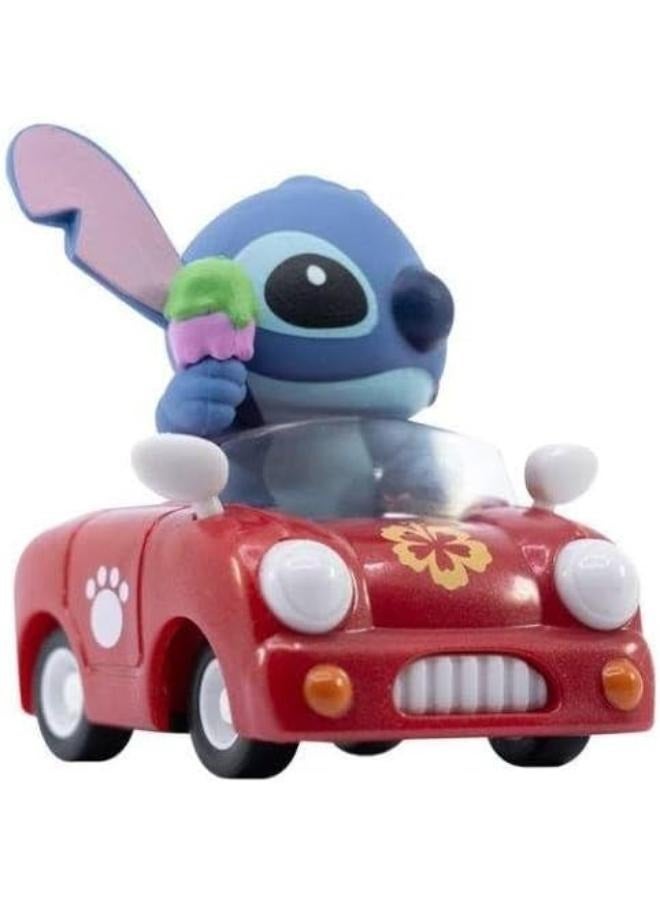 Stitch Zoom Hero Pullback Mini Display Figurine - 1 Piece Only, Assorted - Image 3