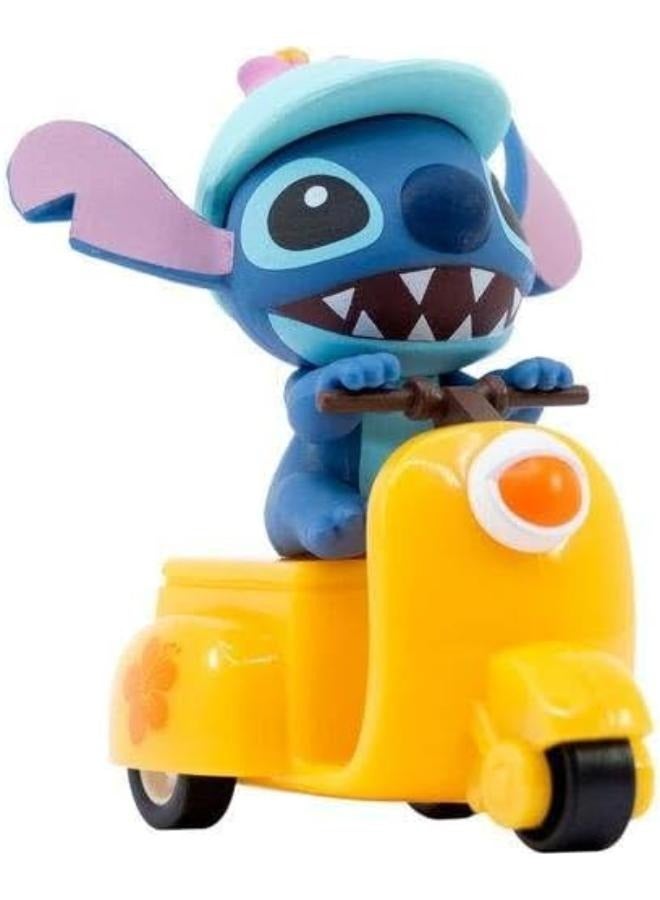 Stitch Zoom Hero Pullback Mini Display Figurine - 1 Piece Only, Assorted - Image 4