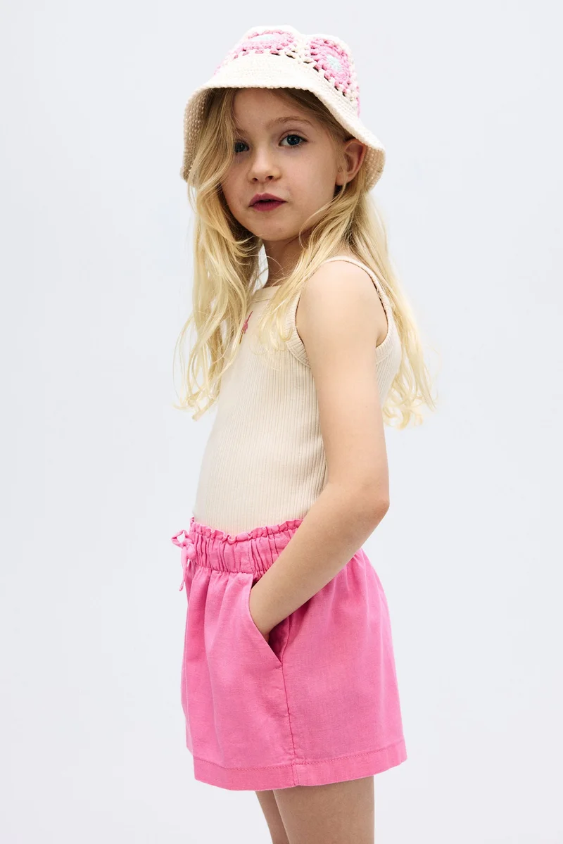 H&M Linen-blend shorts