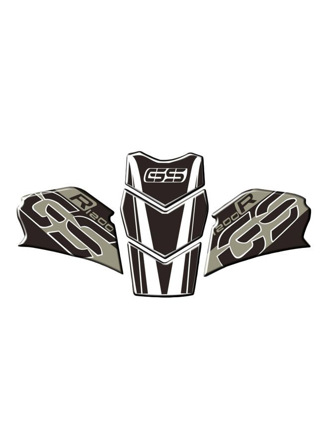 NIBEMINENT Pack Of 3 Motorcycle Gas Oil Tank Pad Protector