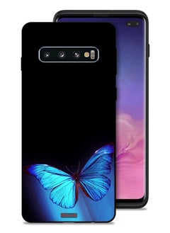 Tolwak غطاء حماية لهاتف Samsung Galaxy S10 Plus برسومات الفراشات  - Image 1