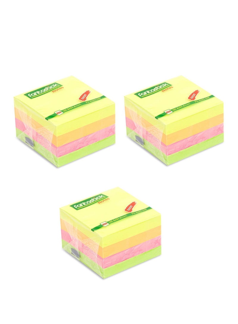 فانتاستيك مجلد ملاحظات لاصقة 50.8 ملم، عبوة من 3 قطع - Image 1