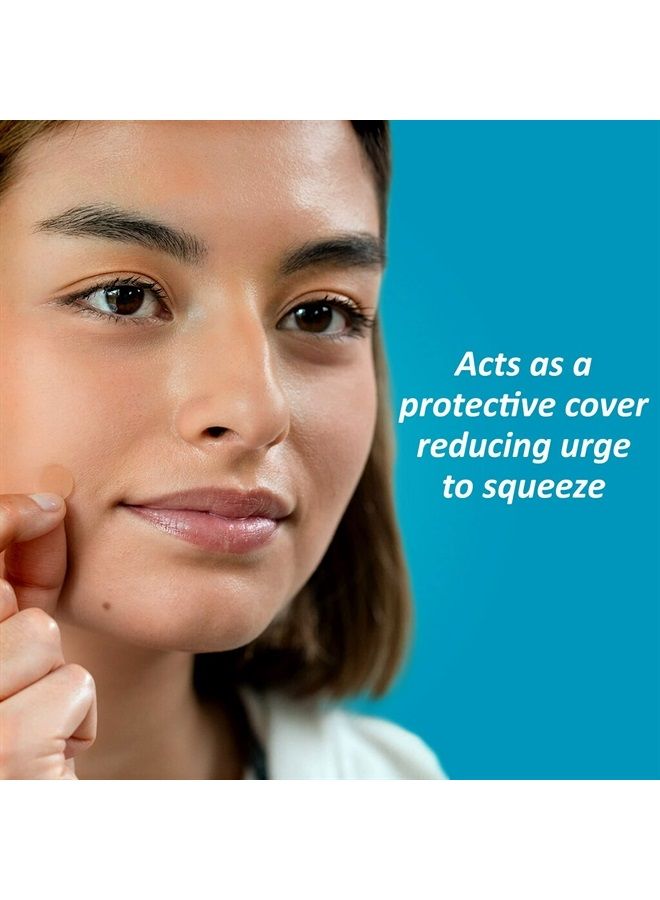 Nexcare Acne Cover, Skin Cover Absorbs Pus and Oil From Clogged Pores, Suitable Skincare for Most Skin Types - 108 Acne Covers - Image 1