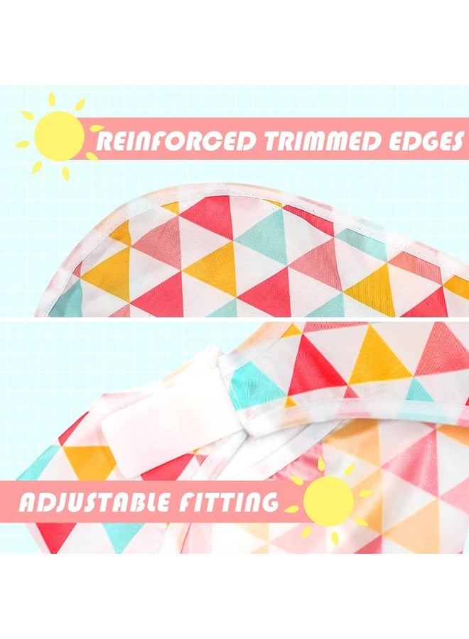 Little Dimsum Full Sleeved Feeding Bib 2 Pack,Baby & Toddler Waterproof Bib Apron,Food Protection Large Pocket Eating Smock 6-36 Months(Pink/Red) - Image 3