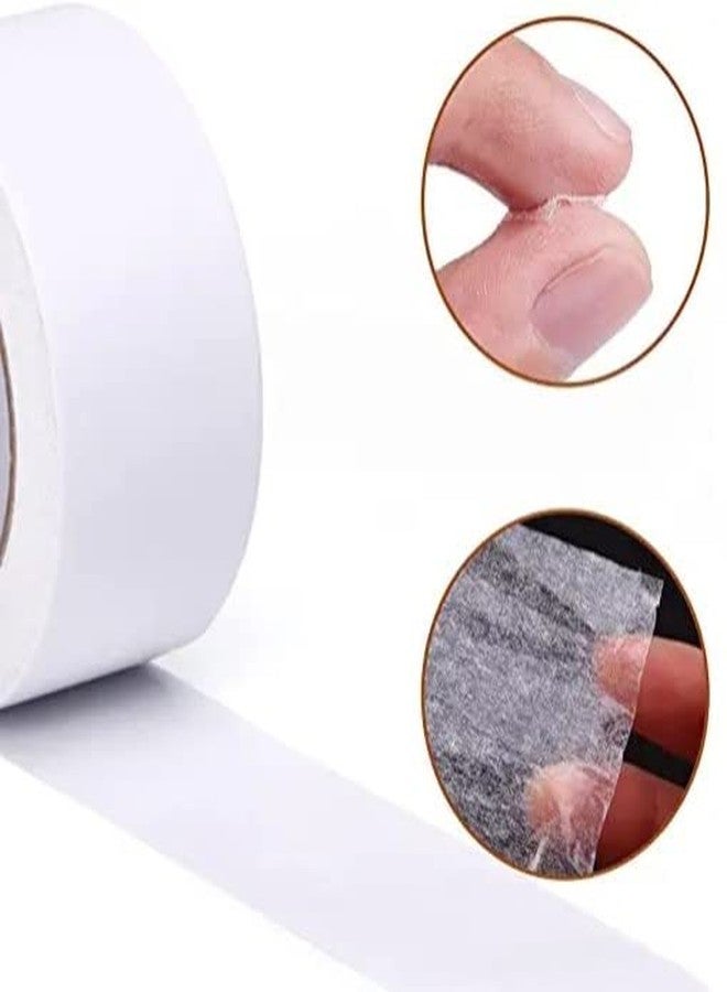 ISAN Tissue Tape Duoble Sided Width 6mm (1/4" Approx) X Length 50 Meters (4Pcs) for Crafting, Scrapbooking, Gift Wrapping, DIY projects - Image 2