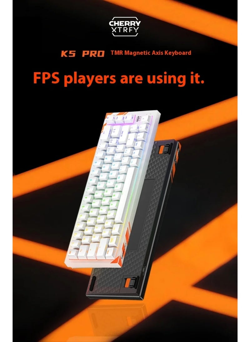 Cherry XTRFY K5 PRO TMR Hall Effect Gaming Keyboard FPS Magcrate E-Sport Driver Support SNK Hot Swappable 0.01MM Rapid Trigger - Image 2
