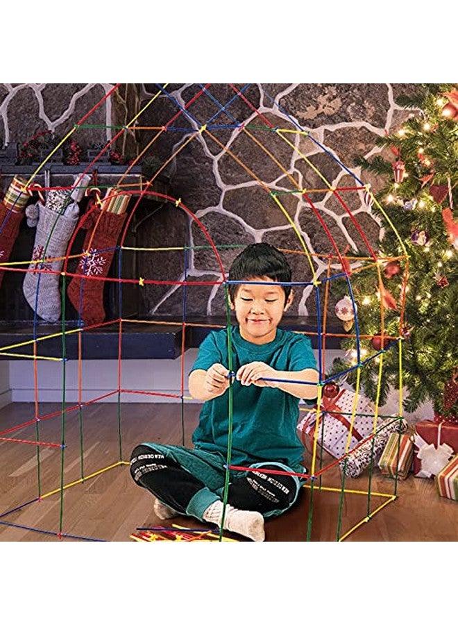 Roylco Straws and Connectors Building Kit - Pack of 230 - Colors may vary - Image 5