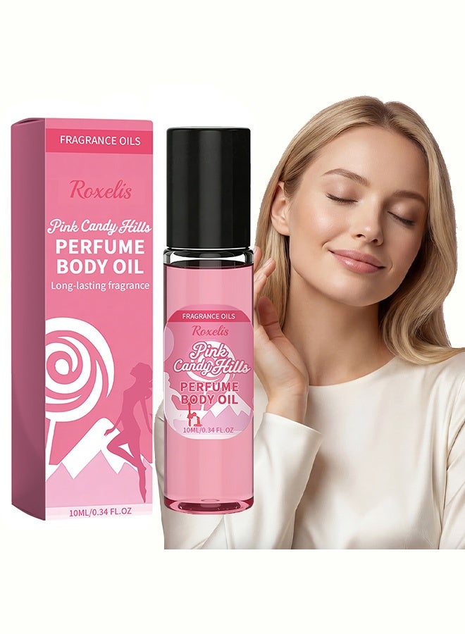 Roxelis Fragrance Essential Oil - Moisturizing and Nourishing for the Body Skin, Long-lasting Light Fragrance, Daily Convenient Essential Oil, 10ml - Image 1