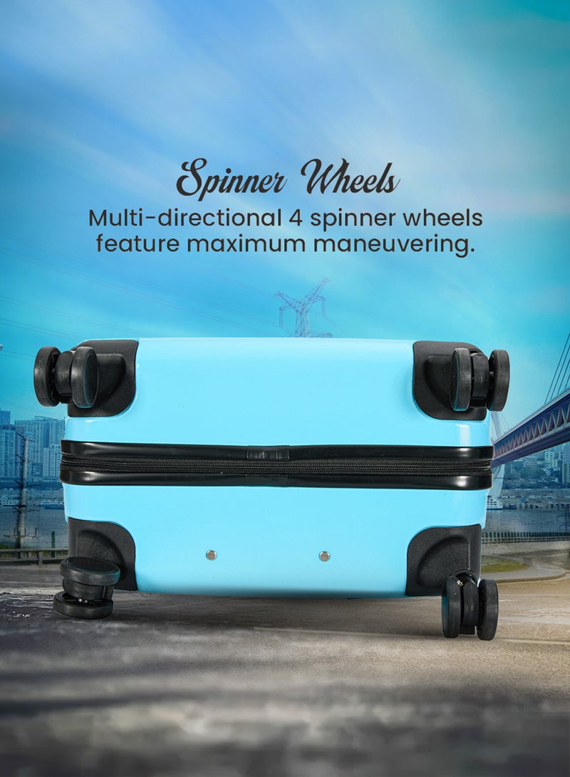 ستار لايف مجموعة حقائب سفر مكونة من 4 قطع من حقائب أمتعة السفر ذات الجانب الصلب من مادة ABS - Image 4