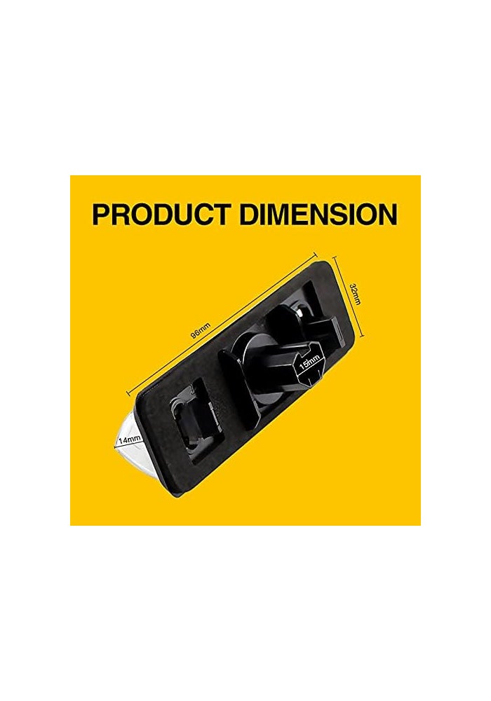 QASULER 2pcs Universal 12V LED License Plate Lights - Image 2
