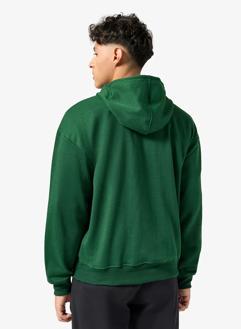 Seventy Five Graphic Print Hoodie