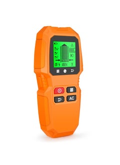 HW-QB6 5 In 1 Wall Scanner Handheld Stud Finder Wood Current Metal Live Wires Detection(Orange)