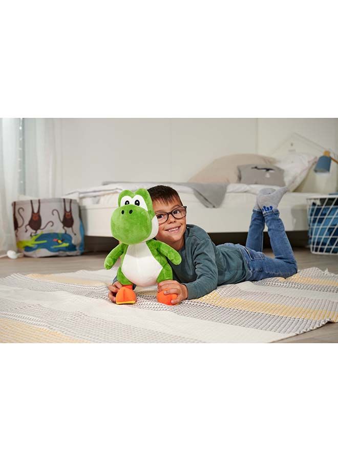 Simba Super Mario Yoshi Plush Toy 30cm - Soft Cuddly Green Dinosaur Stuffed Animal for Kids - Image 3