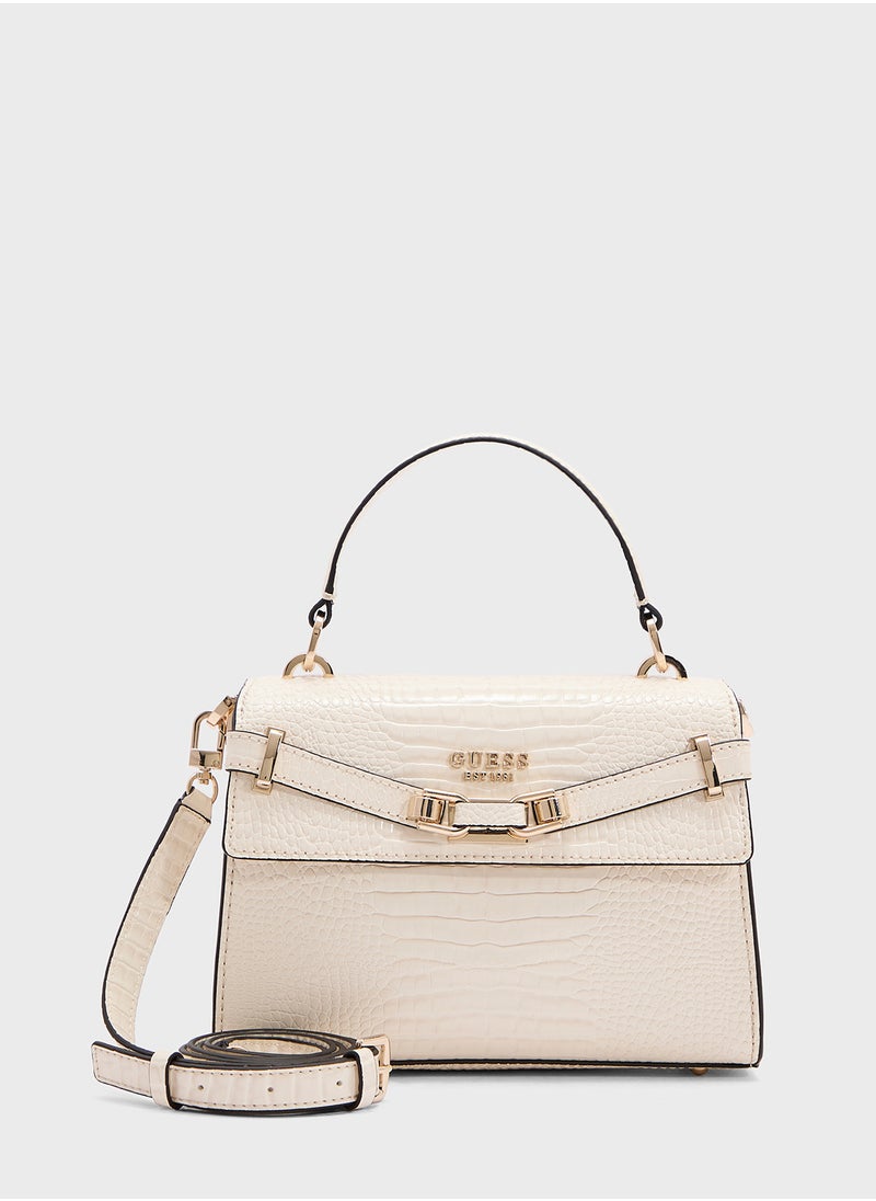 GUESS - Silvye Top Handle Flap - Image 1