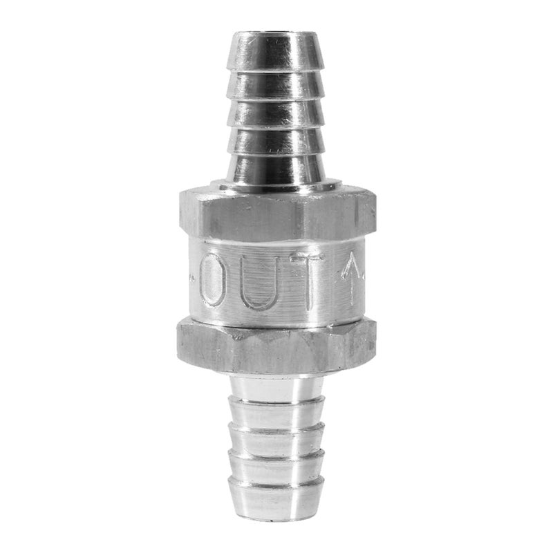 Aluminium Fuel Non Return Check Valve One Way Petrol 6mm 10mm 12mm Optional - Image 5