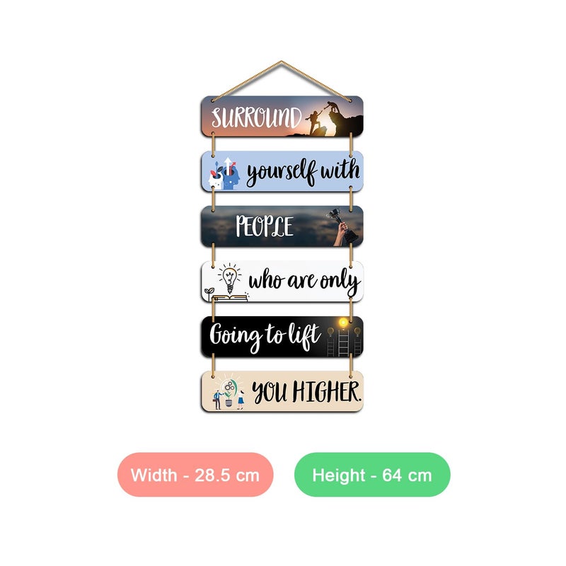 Kaameri Bazaar عناصر زخرفية معلقة من الخشب - تمثال جدار بشري لغرفة المعيشة وزينة جدران المنزل - Image 2