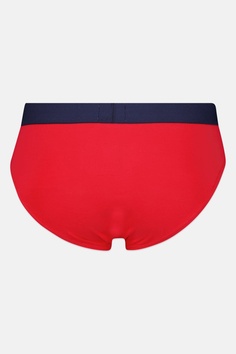 CERRUTI 1881 Men 1 Piece Brand Logo Boxer Brief, Red  - Image 2