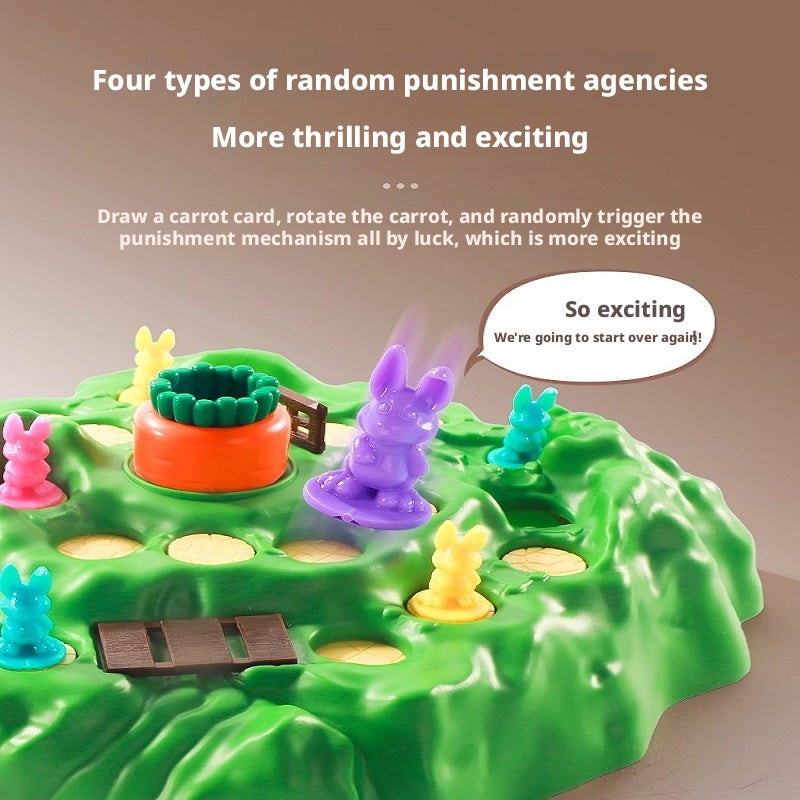 Rabbit Trap Board Game - 2-Player, Educational, Parent-Child Interactive Strategy Game - Image 5