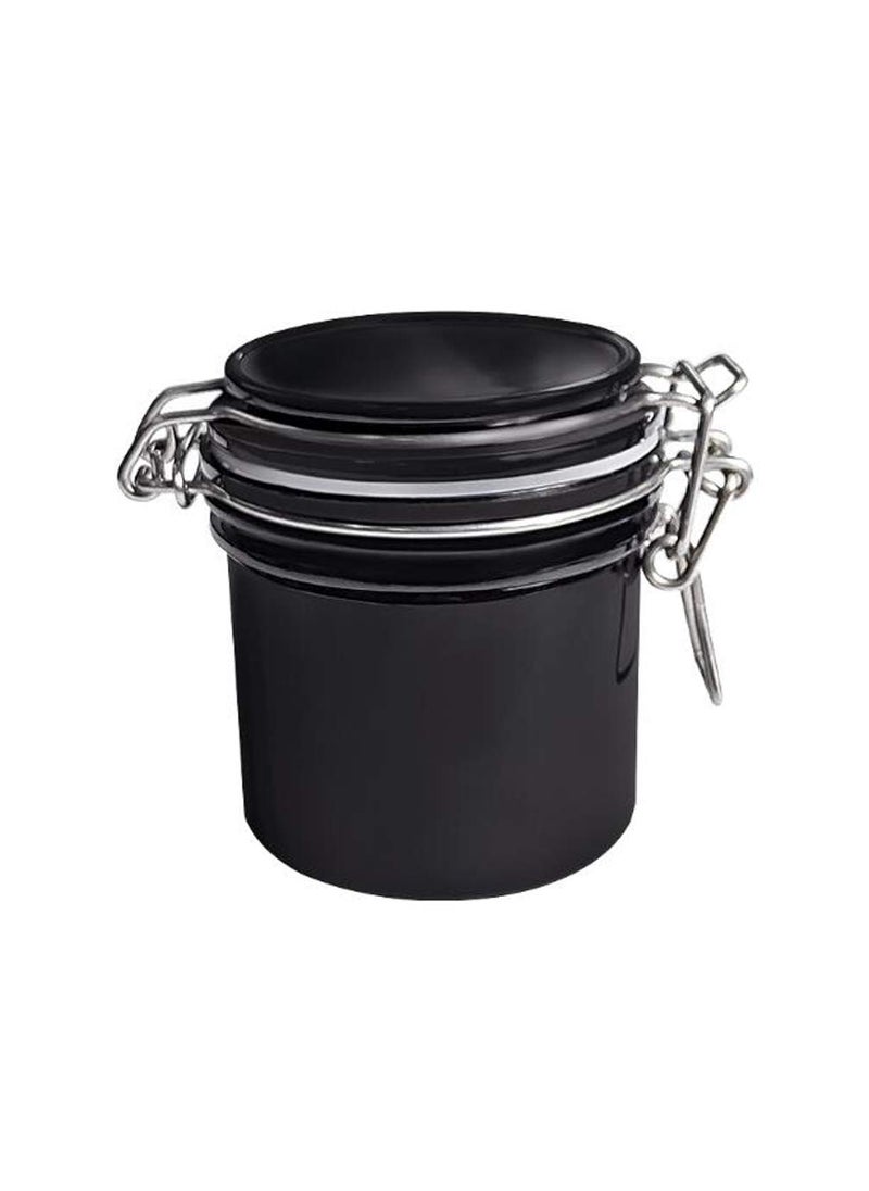ericotry 1Pcs Black Eyelash Glue Storage Tank Activated Carbon Sealed Leak-proof Eyelash Glue Storage Jar for Eyelash Extensions and Grafting Eyelash Supplies 