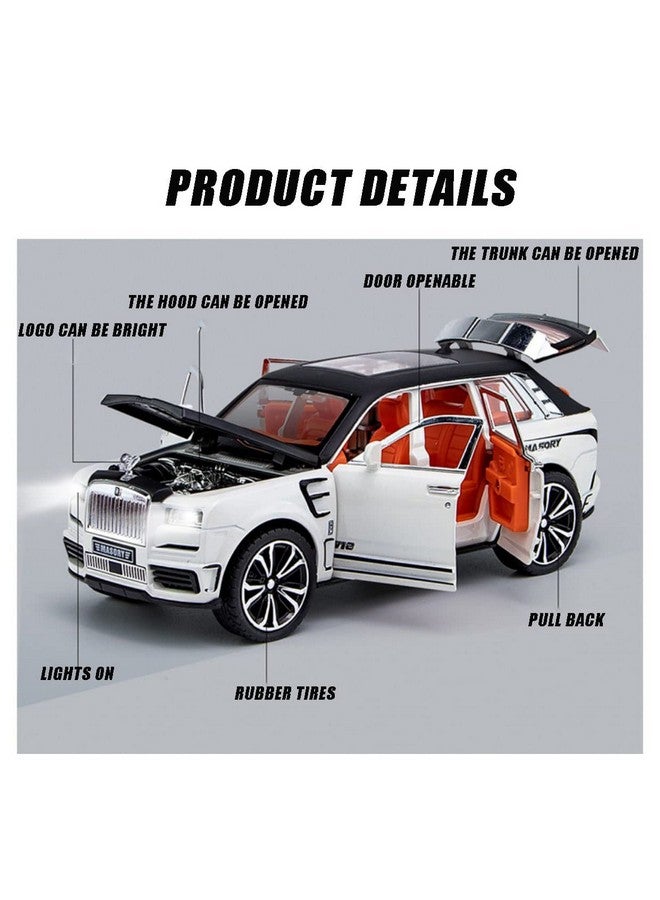 Magicwand 1:32 Scale Die-Cast Metal Cullinan Masory with 6 Openable Doors,Music,Lights & Pull Back Action【Pack of 1】【Colors As Per Stock】 - Image 2