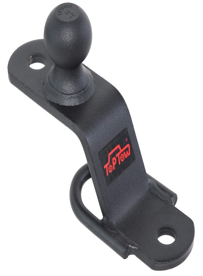 TOPTOW 64008 ATV/UTV 3-Way Hitch Adapter with 2 inch Ball, Bolt-on ATV Hitch Attachments - Image 1