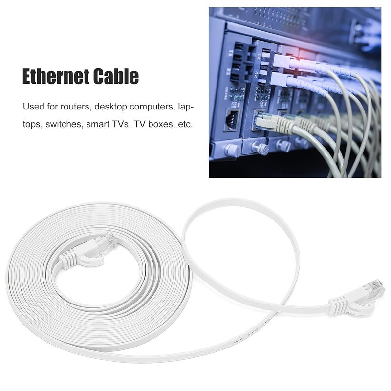 Cat6 Ethernet Cable 30m Flat Gigabit Network Cable for Router Computer - Image 3