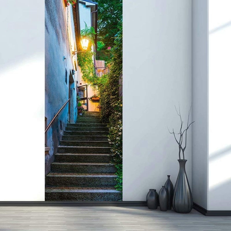 bpa 3D Door Sticker - San Marino Street Design - Image 2