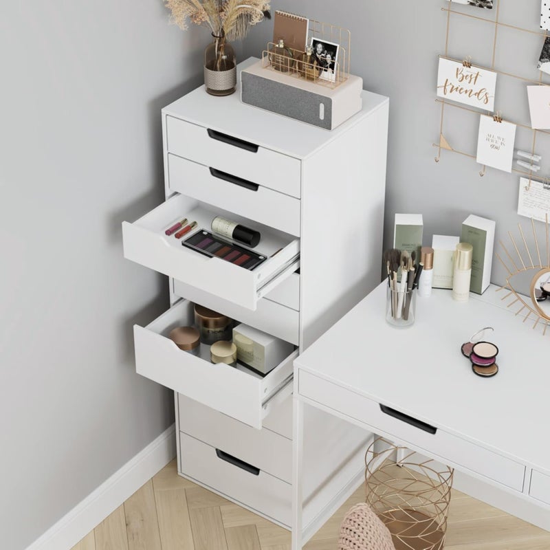 فرنتشر ستور وحدة ادراج مودرن ام دى اف - ارتفاع 121 سم - عرض 40 سم - عمق 40 سم ، من فرنتشر ستور. - Image 1