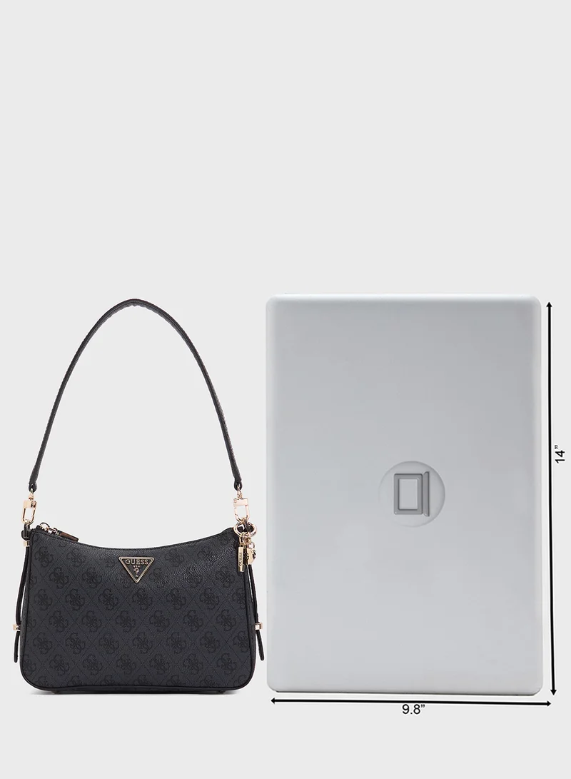 جس Eco Erica Top Zip Shoulder Bag
