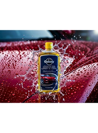 Carnauba Wash & Wax - 16 oz (473ml) Car Shampoo with Brilliant Wax Shine & Water Beading Formula - Premium Auto Detailing Soap for Professional Results - view 2