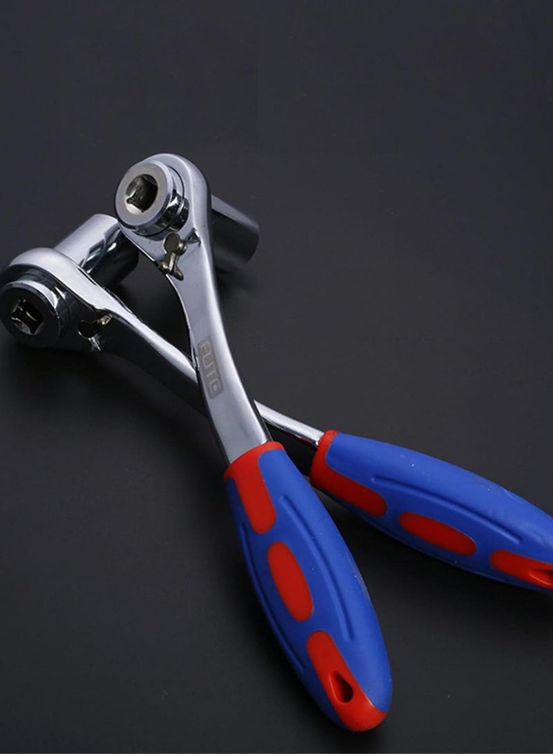 GGOOT Multiple Use Adjustable Spanner Socket Wrench Ratchets Professional Heavy Duty DIYer Essential Hardware Tool Accessories  - Image 3