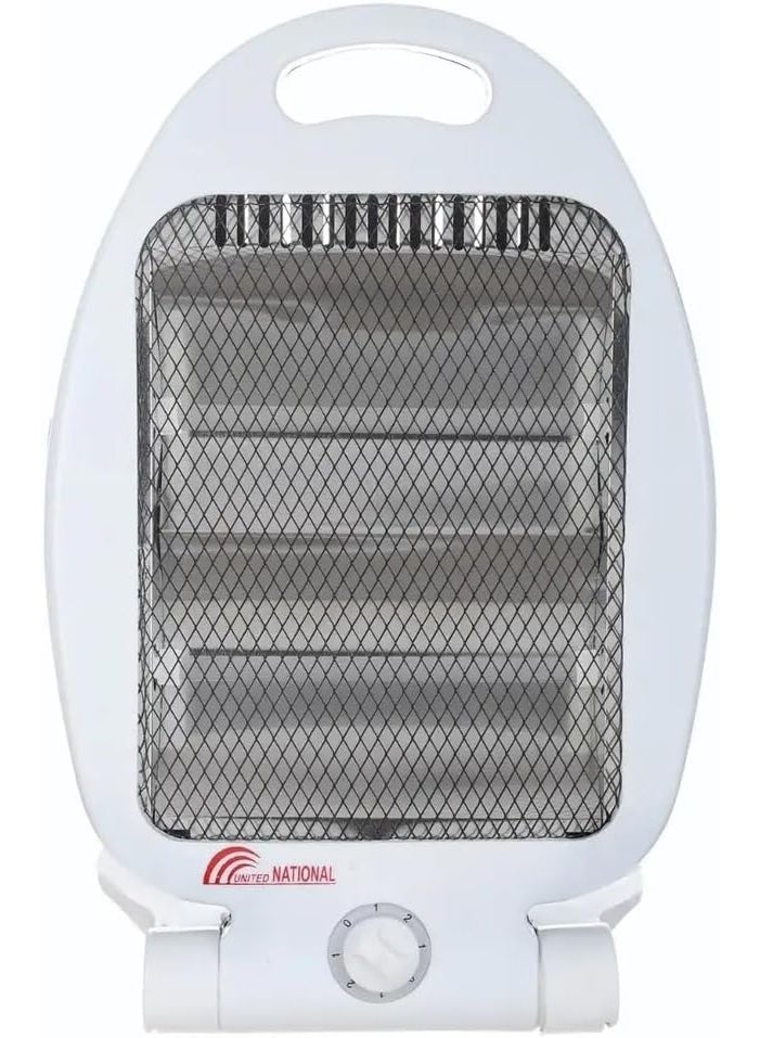 ناتكو سخان كهربائي (شمعتين) WDNSB-80 - قوة 600 واط، تصميم مدمج باللونين الأبيض والأسود، مثالي للتدفئة السريعة في المكاتب والغرف الصغيرة. - Image 1