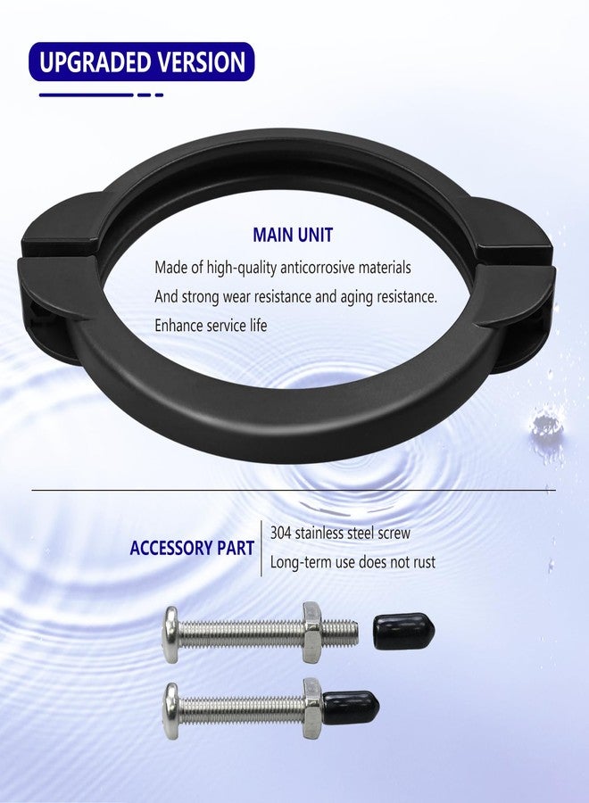 Vsttar SF80110-2 Pool Clamp Collar Ring Replacement Part with Screws, Fit For 12 and 14 Inch （Pump Flow Rate: 2,100 and 2,800 gph） Intex Sand Filter Pump Above Ground Pool - Image 5