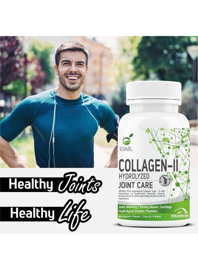 GNL Collagen Type 2 Supplements With Hydrolyzed Protein Collagen Peptides Powder, Glucosamine hcl, Chondroitin, MSM, Hyaluronic Acid, Vitamin C, Resveratrol As Joint Support Supplement, 60 Tablet - Image 5