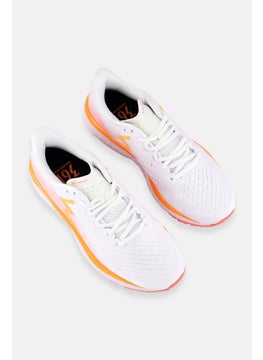 361 Degrees Women Kairos Lace Up Running Shoes, White  - Image 4