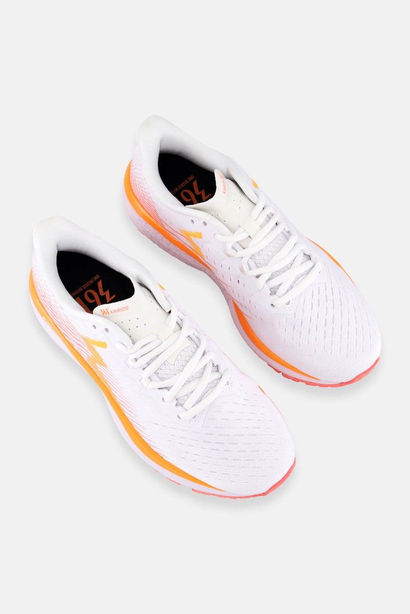 361 Degrees أحذية جري كايروس للنساء، بيضاء - Image 4